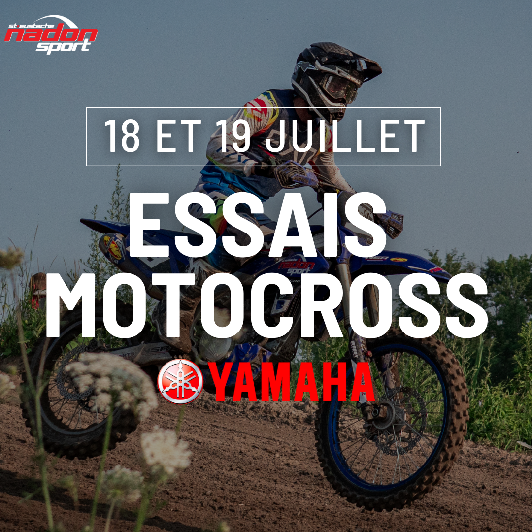 Les essais Yamaha Off-Road 2026 arrivent chez XTown les 18 et 19 juillet!