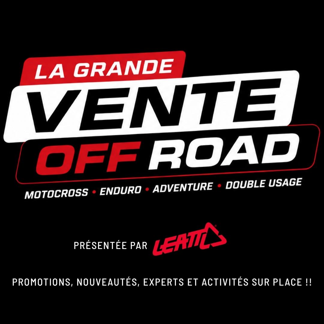 Grande Vente Off Road chez Nadon Sport avec motos motocross et promotion équipement hors route