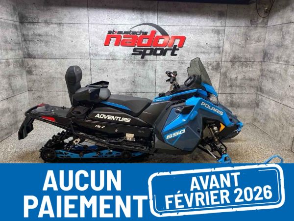 CS-22698 Neuf POLARIS 650 INDY ADVENTURE 137   2024 a vendre 1