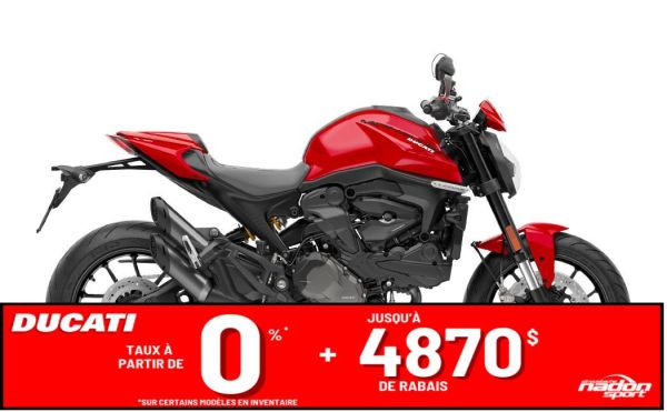 CS-NA-WEB-6415 Neuf DUCATI Monster 937+ (promo 2000.00 inclus) 2025 a vendre 1