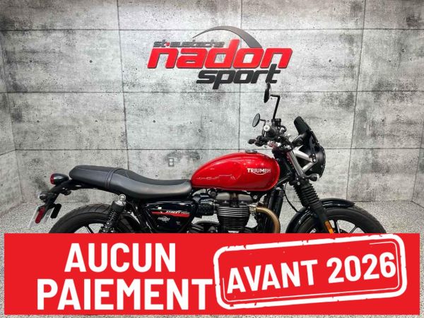 CS-24521 Occasion TRIUMPH STREET TWIN 900 2020 a vendre 1