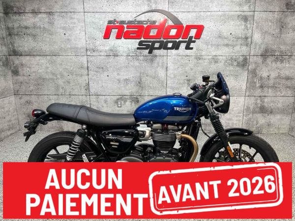 CS-24704 Occasion TRIUMPH STREET TWIN 2022 a vendre 1