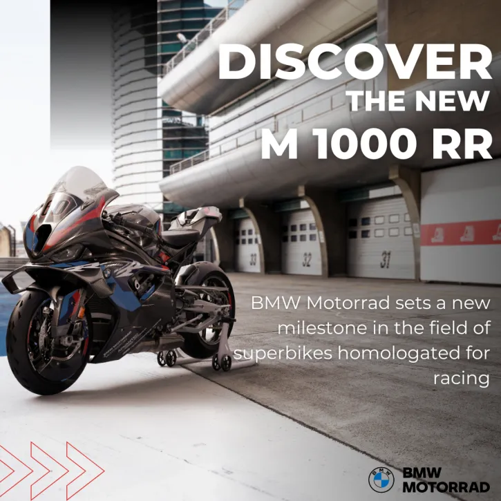DISCOVER THE NEW M 1000 RR