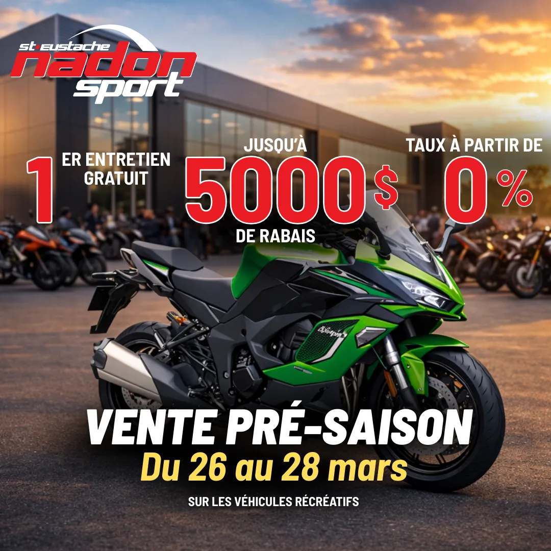 promotion vente pré-saison Nadon Sport