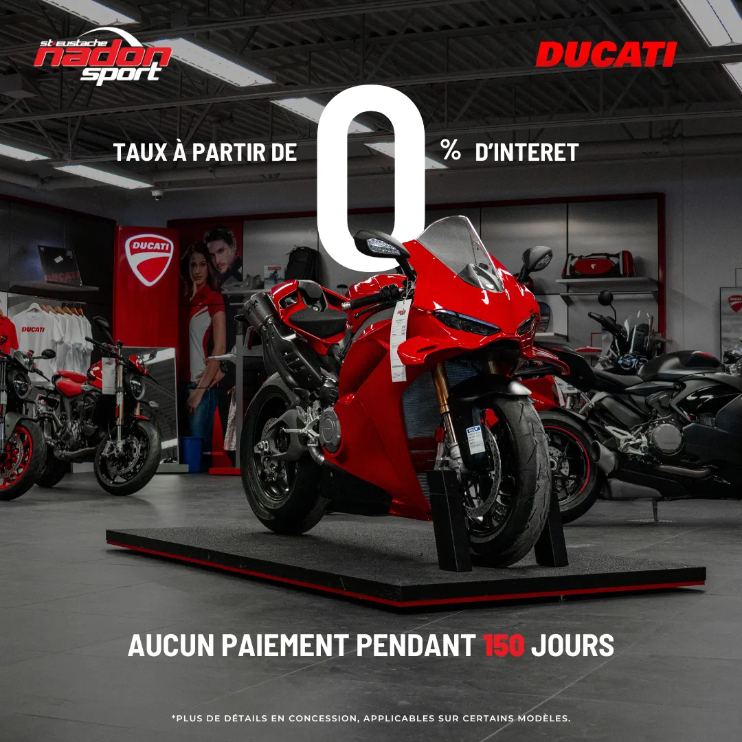 PROMOTION DU MOIS DUCATI