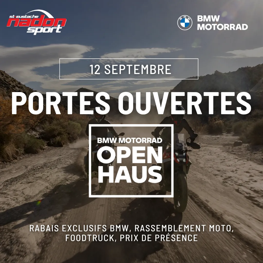 MW Motorrad Open Haus – Portes ouvertes BMW chez Nadon Sport à Saint-Eustache