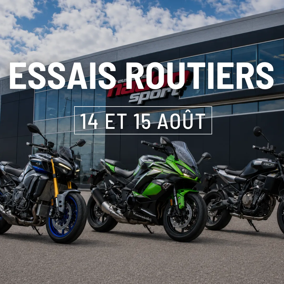 Essais Routiers | Yamaha, Kawasaki & Husqvarna