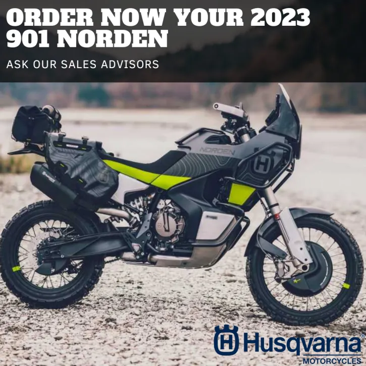 ORDER NOW THE 2023 901 NORDEN