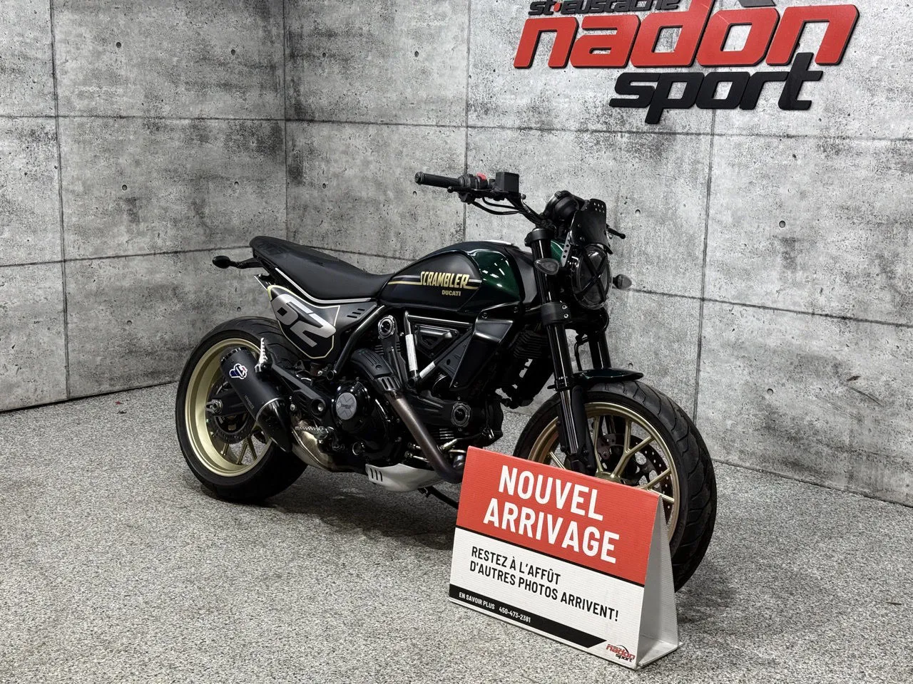 DUCATI SCRAMBLER 800 FULL THRORRLE 2025 - CS-26100
