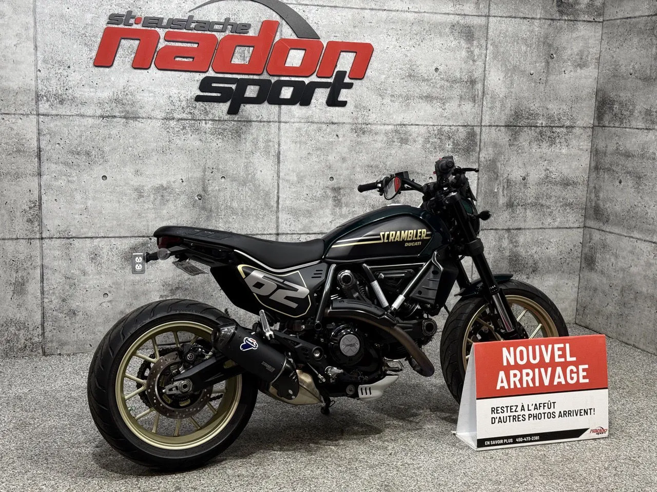 DUCATI SCRAMBLER 800 FULL THRORRLE 2025 - CS-26100