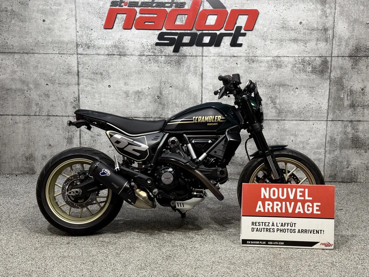 DUCATI SCRAMBLER 800 FULL THRORRLE 2025 - CS-26100
