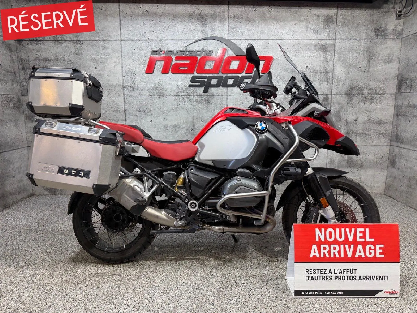BMW R1200GSA VALVES FAIT 2016 - CS-25984