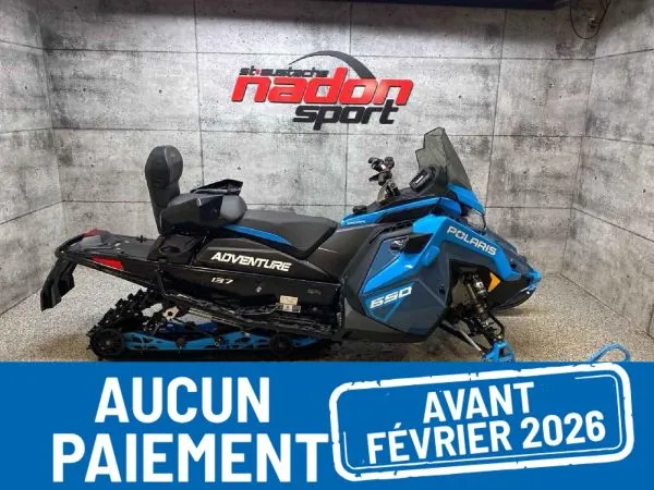 CS-22698 Neuf POLARIS 650 INDY ADVENTURE 137   2024 a vendre 1