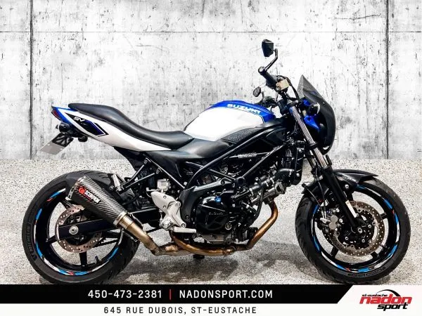 SUZUKI SUZUKI SV 650 EXHAUST ! 2018