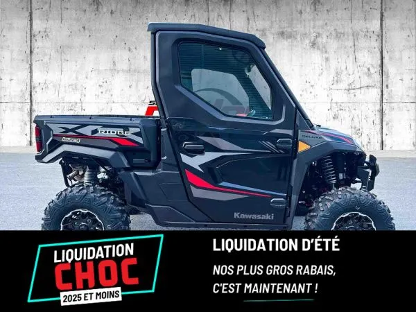 CS-24086 Neuf KAWASAKI RDIGE XR DELUXE HVAC  2025 a vendre 1
