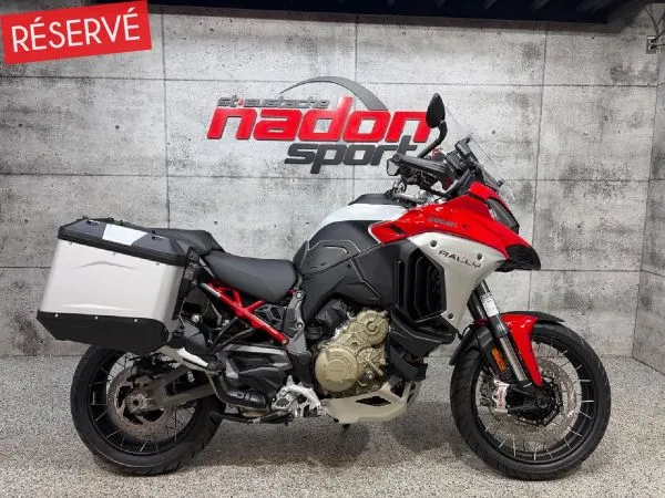 CS-25778 Neuf DUCATI MULTISTRADA V4 RALLY TRAVEL SW (promo 2500.00 inclus) 2026 a vendre 1